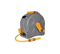 Hozelock 2415 25m 2-in-1 Compact Hose Reel + 25m Of Starter Hose