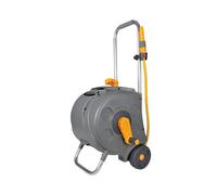 Hozelock 2416 Freestanding Compact Hose Reel + 30m of 12.5mm Hose