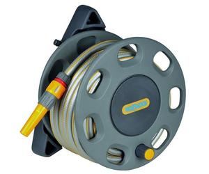 Hozelock 2422 Wall Mounted Garden Reel 15m/49ft Starter Hose Watering Equipment