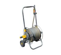 Hozelock 2436 60M Metal Pro Hose Cart & 30M Of 12.5Mm Hose HOZ2436