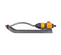 HOZELOCK - Rectangular Sprinkler Plus 250 L : Ultra Coverage, Sprinkler on Sled, Ideal for Lawns, Adjustable Oscillation Zone: 18 Jets For Uniform Watering [100-100-252]