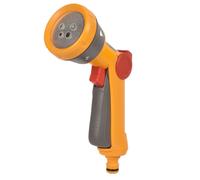 Hozelock 2669 Multi Spray Gun - 5 spray patterns, adjustable flow, lockable ergonomic handle, quick-connect, lightweight for lawn and garden