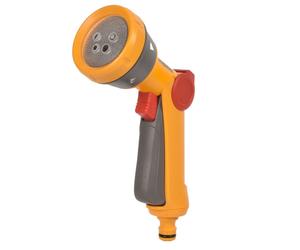 Hozelock 2669 Multi Spray Gun - 5 spray patterns, adjustable flow, lockable ergonomic handle, quick-connect, lightweight for lawn and garden