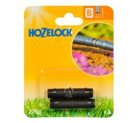 Hozelock 2768 Straight Connector 13mm (2 Pack)
