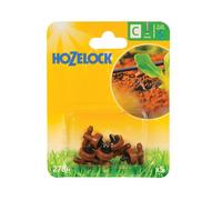 Hozelock 2784 In Line Pressure Dripper 4mm (Pack 5)