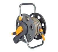 Hozelock Floor Standing Hose Reel 1/2" / 12.5mm 25m Grey & Yellow