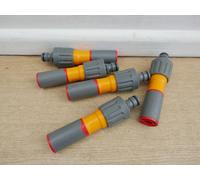 HOZELOCK 3 IN 1 ADJUSTABLE HOSE END SPRAY NOZZLES X 5