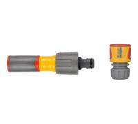 Hozelock 3 in 1 Nozzle Plus and Aquastop Starter Set Garden Hose Fittings