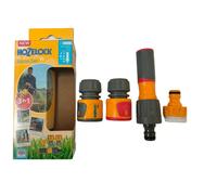 Hozelock 3-in-1 Watering Starter Set Connectors Spray Nozzle 12.5mm & 15mm