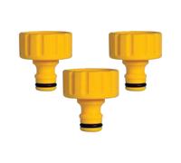 Hozelock 3 x Outdoor 1" Outdoor Tap Connector