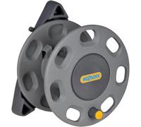 Hozelock 30 Meters Compact Wall Mounted Hose Reel Lightweight Durable Plastic Hose Guide Included - 100-000-839
