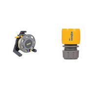 Hozelock 30m Compact Reel with 15m Hose & Hose end connector (12.5mm & 15mm)