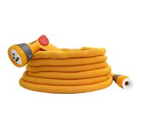 HOZELOCK - Wonderhoze Expanding Hose 30m : Flexible Hose, Stretches up to 3X Original Length | with 2 Aquastop Fittings and Multispray Gun: Ready to Use