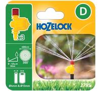 Hozelock 360° Vari Jet Adjustable, 3 Pack