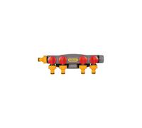 Hozelock 4-Way Tap Connector in Grey Hozelock Grey