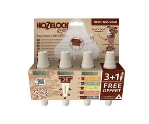 Hozelock 4Xaquasolo Houseplant Universal Watering Ceramic Cones Medium 16In Pots
