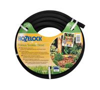 Hozelock Porous Soaker Hose Pipe with Connector 1/2" / 12.5mm 15m Black