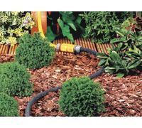 Hozelock Porous Soaker Hose Pipe with Connector 1/2" / 12.5mm 15m Black