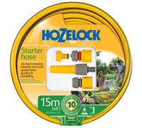 Hozelock 72159000 Starter Hose Starter Set 15 Metre 12.5mm (1/2in) Diameter