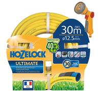 Hozelock 7850 50M Ultimate Hose Pipe Garden Crush Proof Anti Kink & 2679 Spray