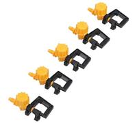 Hozelock Adjustable Micro Sprinkler Vari Rotor Sprayer 360 Degree Coverage 5pc
