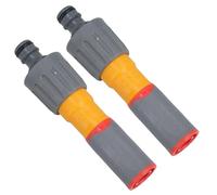 Hozelock Adjustable Spray Gun Nozzle Fine Spray Jet Cone Watering Sprayer 2pc