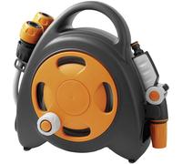 Hozelock Aqua bag Mini Hose Reel 10m Portable with Nozzle
