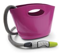 Hozelock Aquapop Pink 15m Expanding Garden Hose Kit Storage Bag Spray Lance