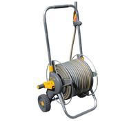 Hozelock Assembled Premium 60m Metal Cart With 30m Hose