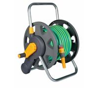 Hozelock Assembled Reel With 30m Ultraflax Hose With Fittings And Nozzle 2499