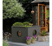 Hozelock 3085 0000 Above Ground Outdoor Fish Pond, Black