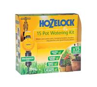 HOZELOCK - Drip Watering Kit 15 Pot : Self-contained System Complete with Tim...