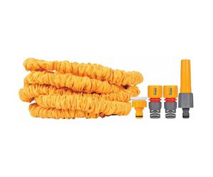 Hozelock Expandable Hose Superhoze 7.5m Retractablemagic Pipe Garden Car Wash