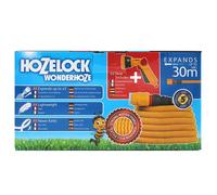 Hozelock Flexible Wonderhoze 30m with Multi Spray Watering Gun HOZ100101261