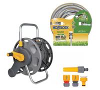 Hozelock Free Standing Garden Hose Cart Upto 45M Hose Capacity 20M Hose Inc 2489