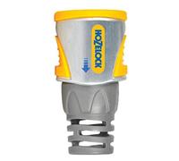 HOZELOCK - Hose Connector Pro ? 12.5mm - 15mm (1/2"- 5/8") Soft Touch: Watertight, Non-slip, Good Hose Grip, Robust Metal Housing, Flexible, Tough: