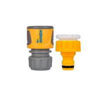 Hozelock Hose Fitting Yellow/grey (One Size)
