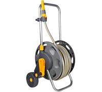 (HOZELOCK) HOSE PIPE SET - 50M HOSE AND CART | HOSES AND FITTINGS TOOLS, 1 X QTY - 2435