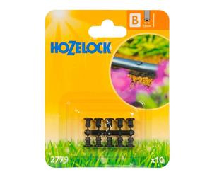 Hozelock HOZ2779 13mm Blanking Plug (10 Pack) - UV-Stable Plastic, Seals Holes in Supply Pipe