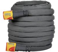 HOZELOCK - Hybrid Watering Hose Tuffhoze 12.5 m : Extremely Flexible, Tuff-Fibre Woven Technology, Suitable for High-pressure Cleaners (40 bar), Durable hose: Ready to Use [8112 8000]