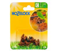 Hozelock In Line Pressure Dripper, 4 mm - Pack of 5