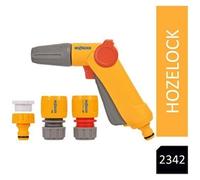 Hozelock Spray Gun with Starter Set Jet Spray Garden Outdoor Sprinkler Head