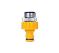 Hozelock Kitchen Tap Connector with a 24mm male head - Yellow