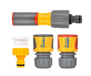 Hozelock Ltd 100-100-228 3 in 1 Watering 125MM SSet Hose Nozzle, Yellow