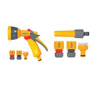 Hozelock Ltd 2347 0000 Multi Spray Watering Gun Starter Set 2050 mm2300 mm2600 mm Multicolour Hozelock 2352 Hose Fitting Starter Set
