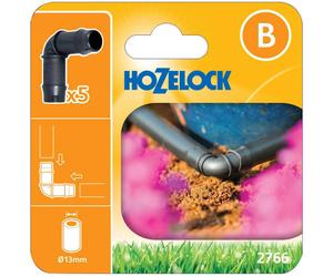 Hozelock MICRO 90° Elbow Connector 1/2" / 12.5mm Pack of 5