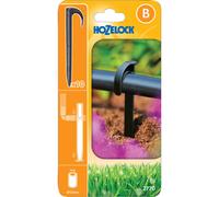 Hozelock MICRO Irrigation Supply Hose Stake 1/2" / 12.5mm Pack of 10