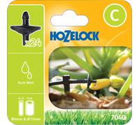 Hozelock MICRO Pinch Drip Pressure Compensating Dripper 5/32" (4mm) & 1/2" (12.5