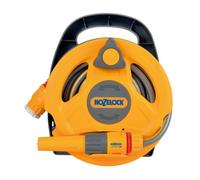 Hozelock Micro Reel - 10M Garden Hose Pipe With Fittings - Compact Hose Reel For Watering - Cleaning & Outdoor Use