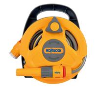 HOZELOCK - Micro Reel 10m : Ideal for patios, balconies and small gardens, compact and practical "Click & Go" design, a lightweight small bore hose, 1